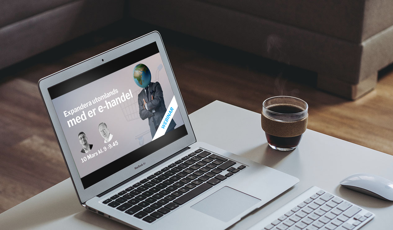 Webinar - expandera utomlands med e-handel