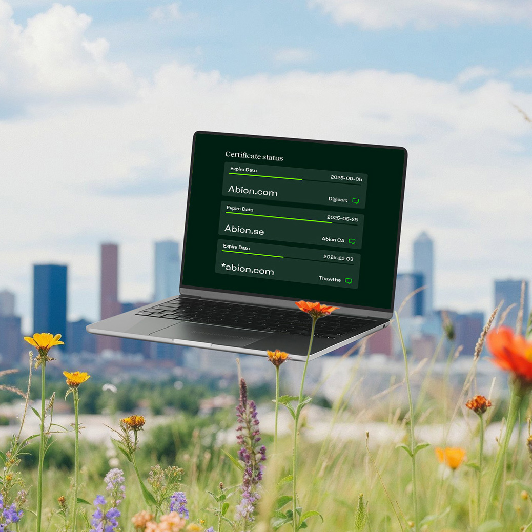 Abion Core SSL Certificate - consolidate and automate your certificates