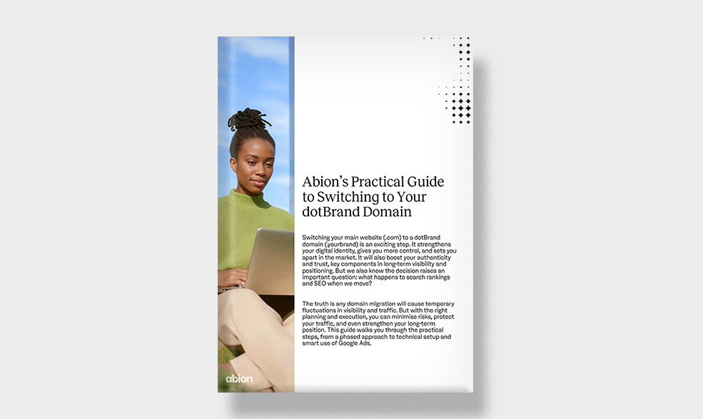 Abion Thumbnail dotBrand SEO